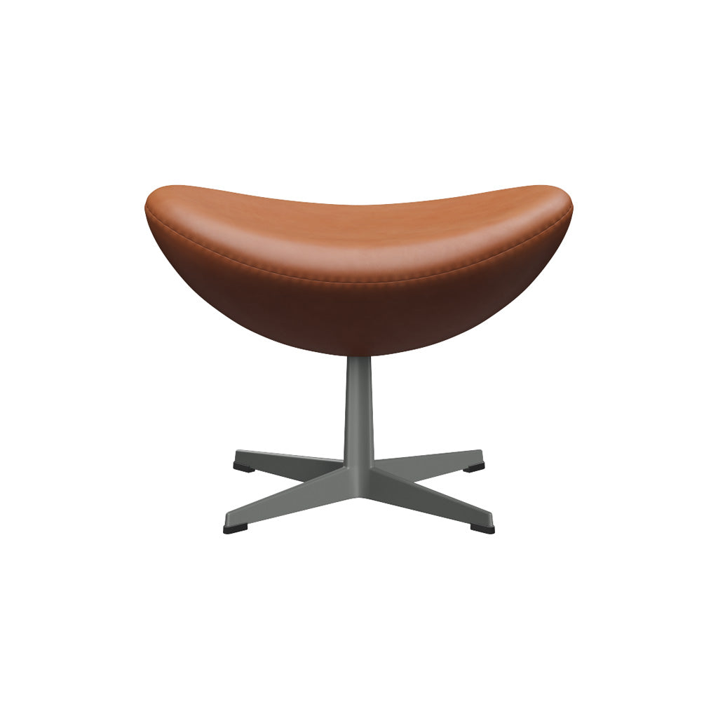 Egg Footstool: Silver Grey