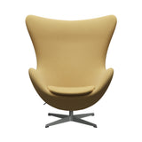 Egg Footstool: Without Return Mechanism + Silver Grey