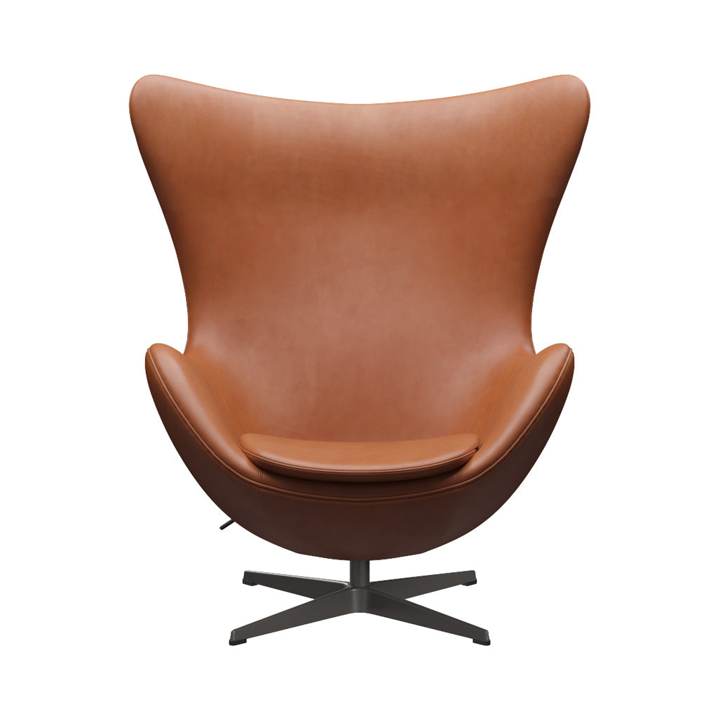 Egg Footstool: Without Return Mechanism + Warm Graphite