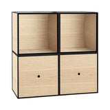 Frame Standard Cabinet: Four + Oak