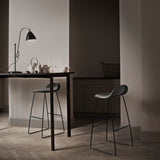 3D Outdoor Bar + Counter Stool: Sledge Base + Plastic Shell