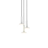 Cielo Chandelier: 3 + White