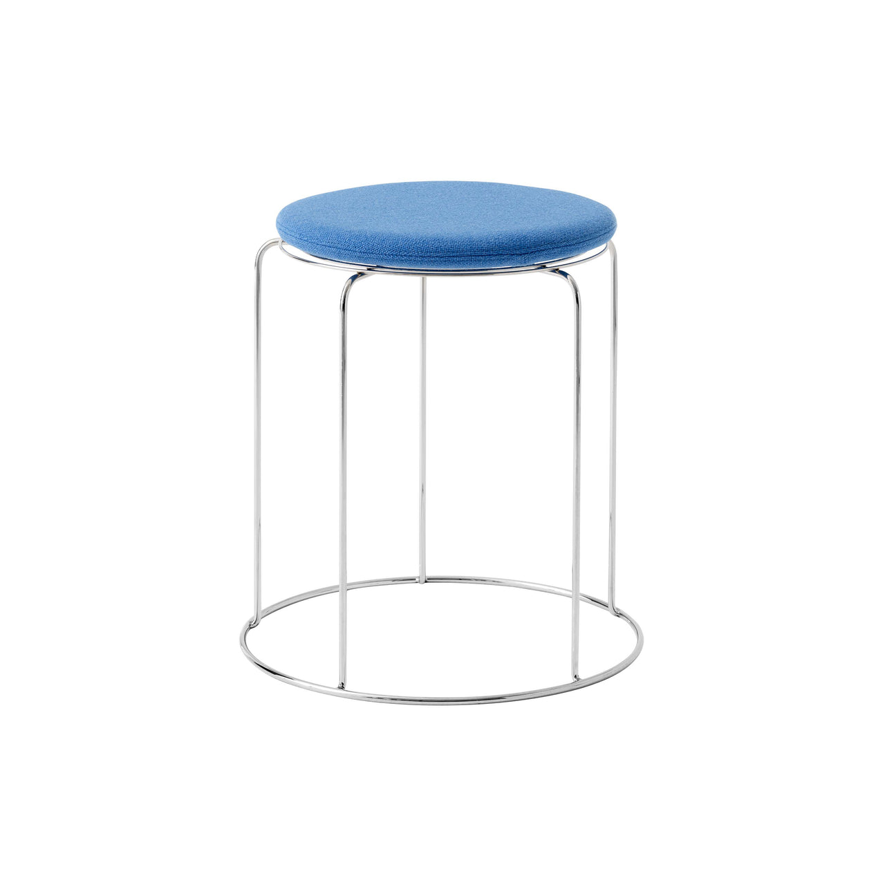 Wire Stool VP11: Upholstery