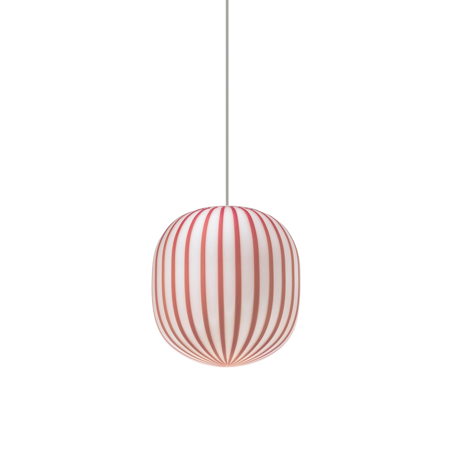 Filigrana Pendant Light: Cylinder + Red