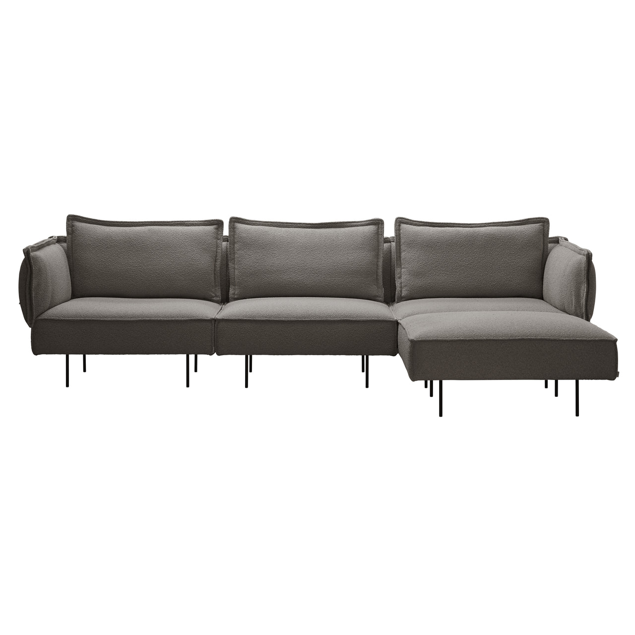 3-Seat Modular Sofa with Chaise: Copenhagen 904