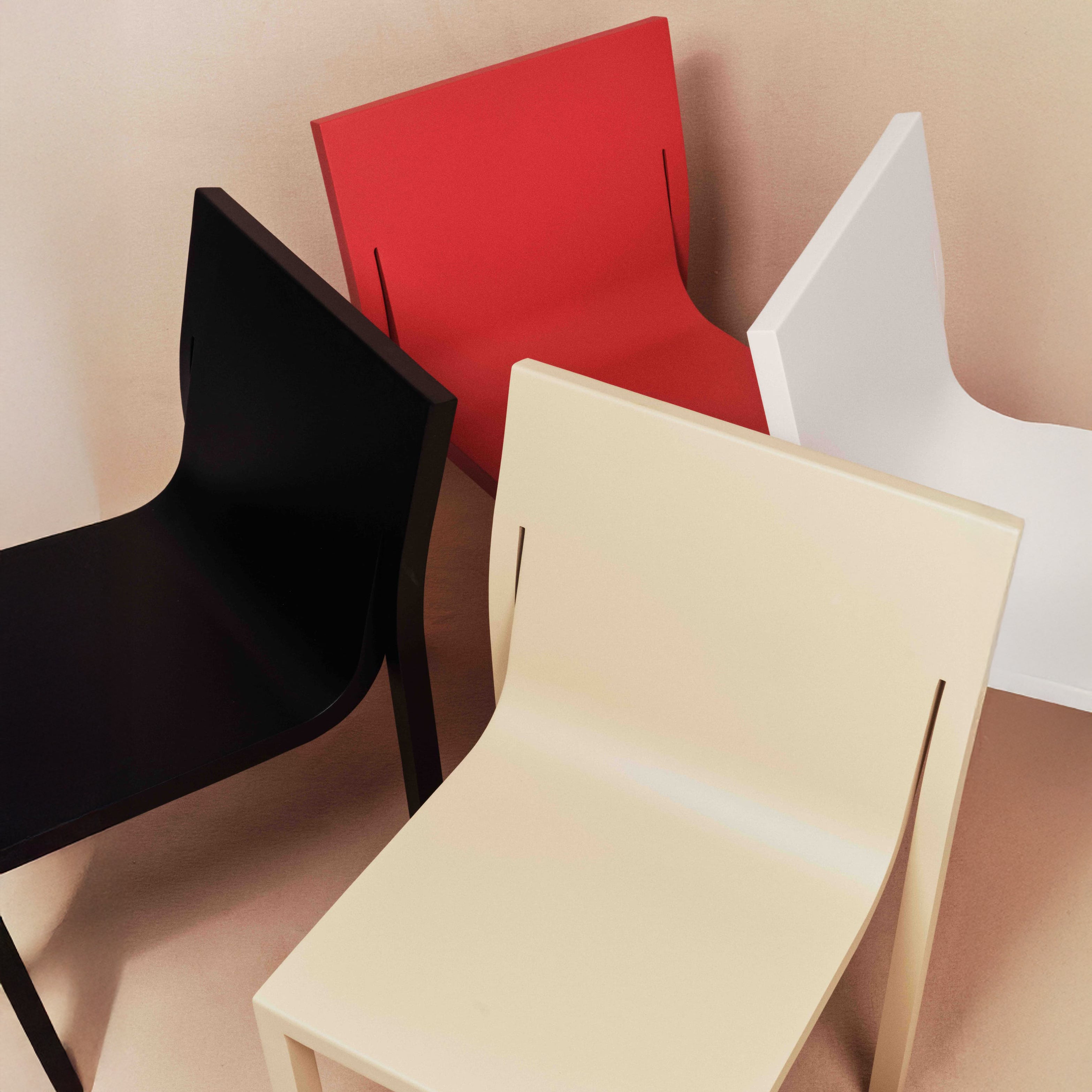 Stedelijk Stacking Chair: Quick Ship