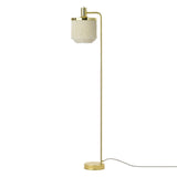 Fringe Floor Lamp: Cream White