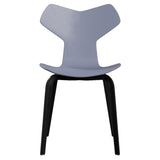 Grand Prix Chair: High + Lavender Blue + Black Veneer