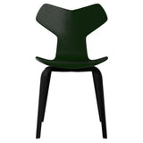 Grand Prix Chair: High + Evergreen + Black Veneer