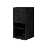 Frame Sideboard with Drawer: Storage 70 + Black Stained Ash