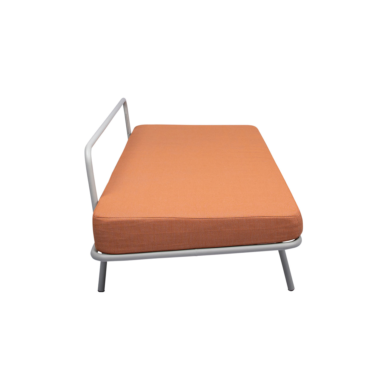 Sofabed: Faded Orange + Grey