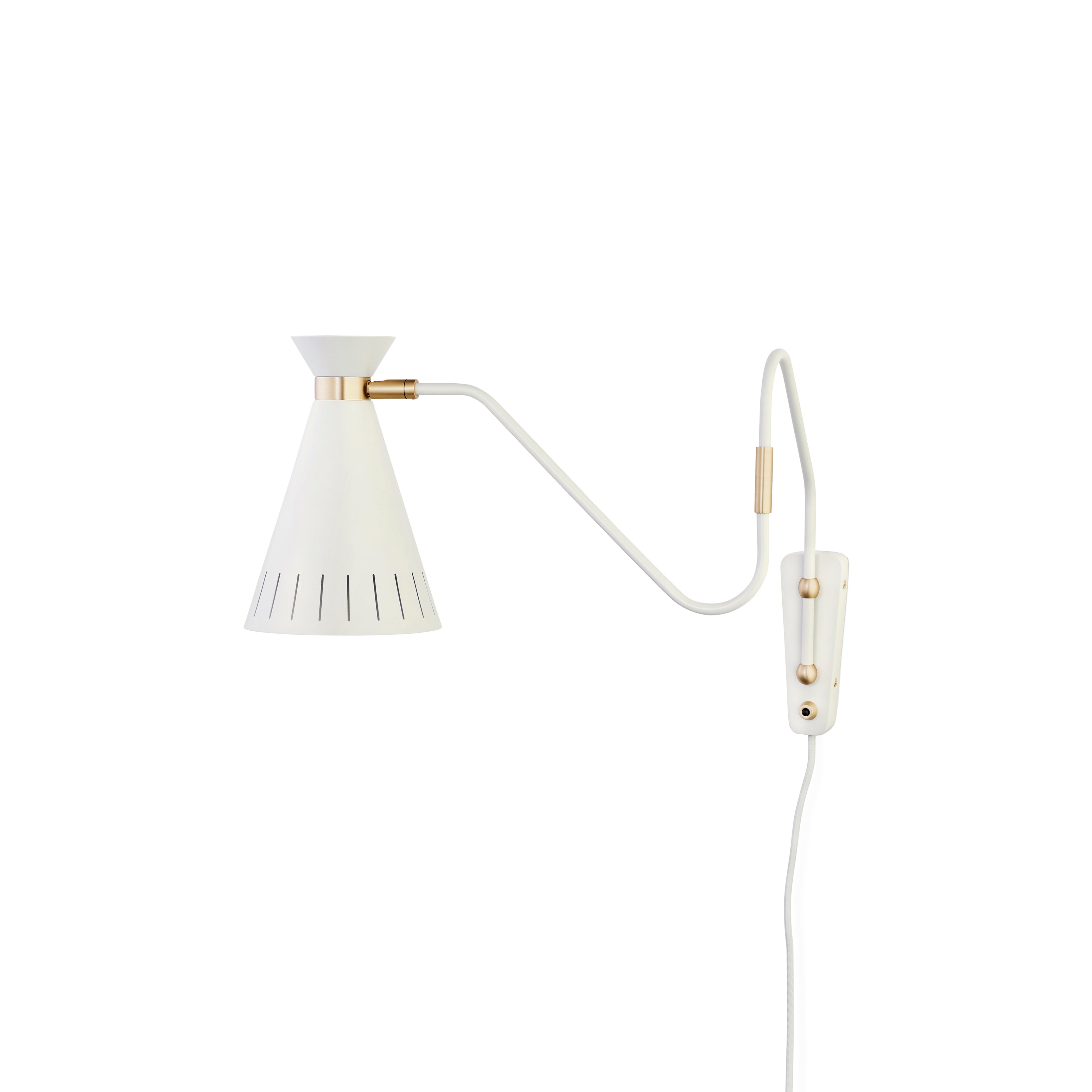 Cone Wall Lamp: Warm White