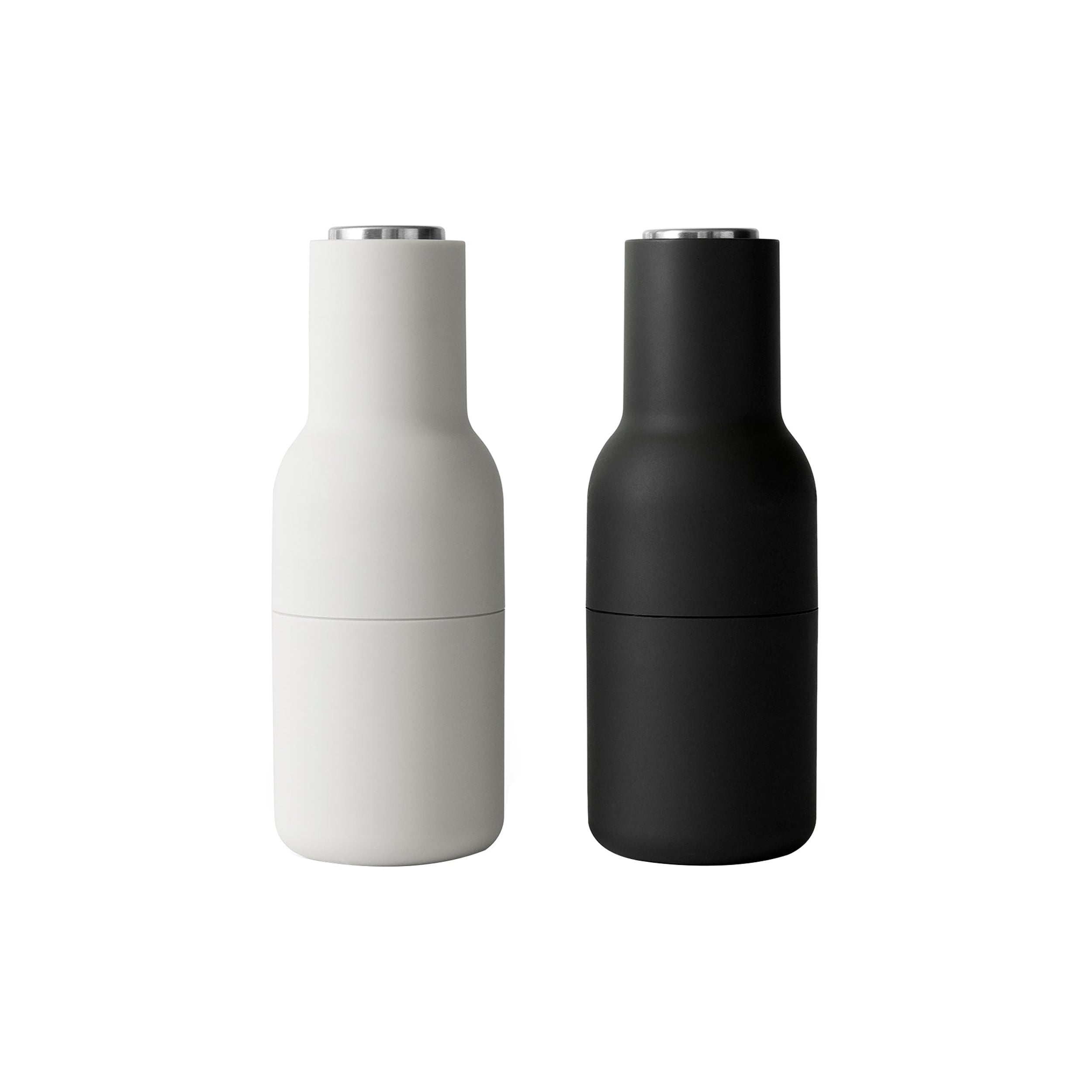 Bottle Grinders: Steel Lid + Set of 2 - Quick Ship