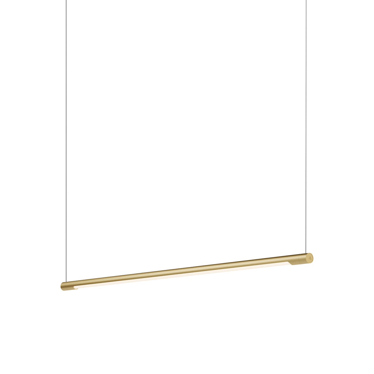 Form. Linear Suspension 4ft: Brushed Brass