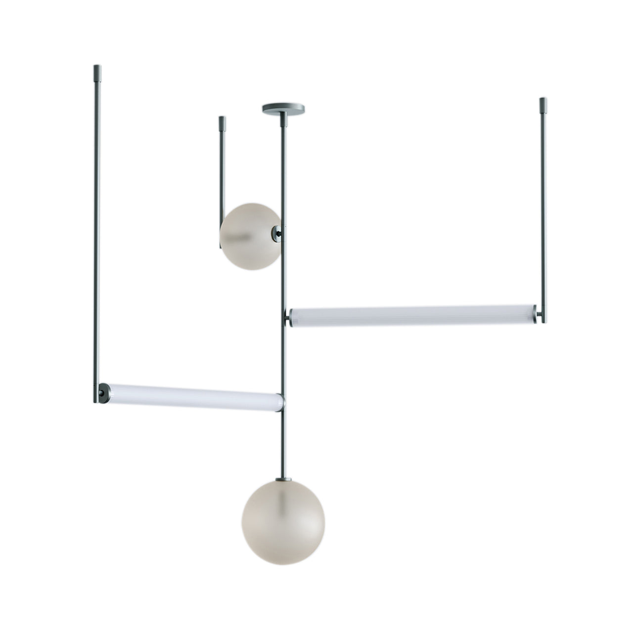 Equalizer 4 Piece Axial: Olive Anodize + Cream