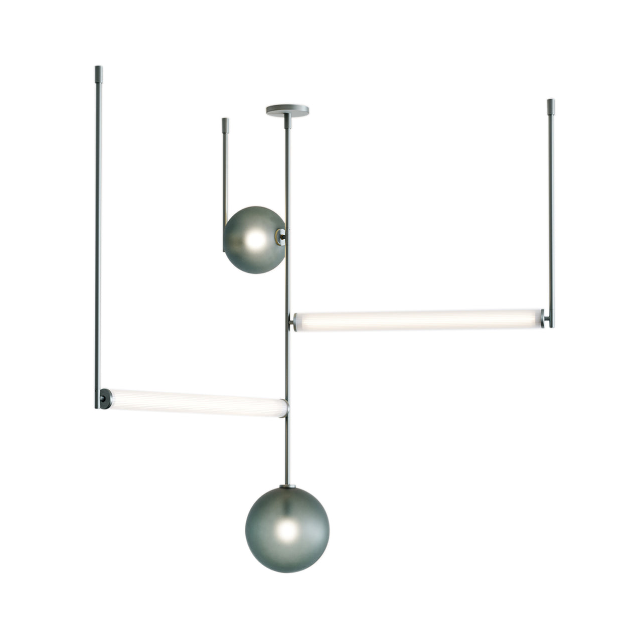 Equalizer 4 Piece Axial: Olive Anodize+ Smokey Green