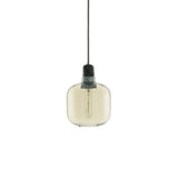 Amp Pendant Lamp: Small + Gold + Green
