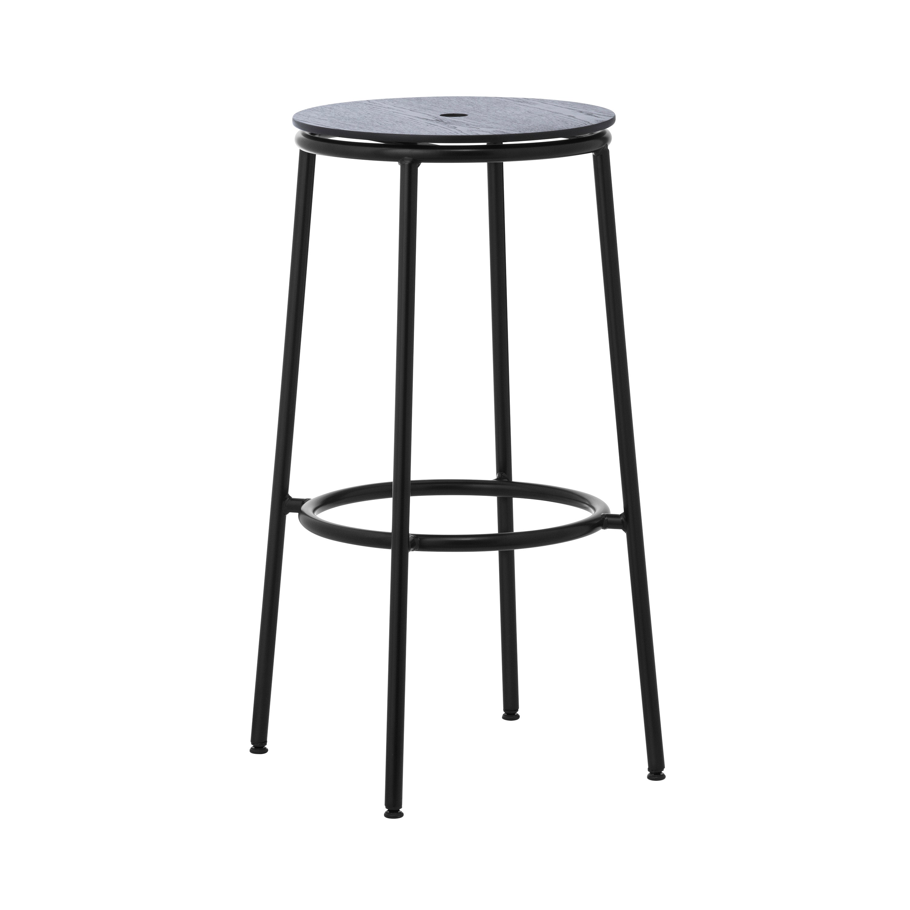 Circa Bar + Counter Stool: Bar + Black Oak