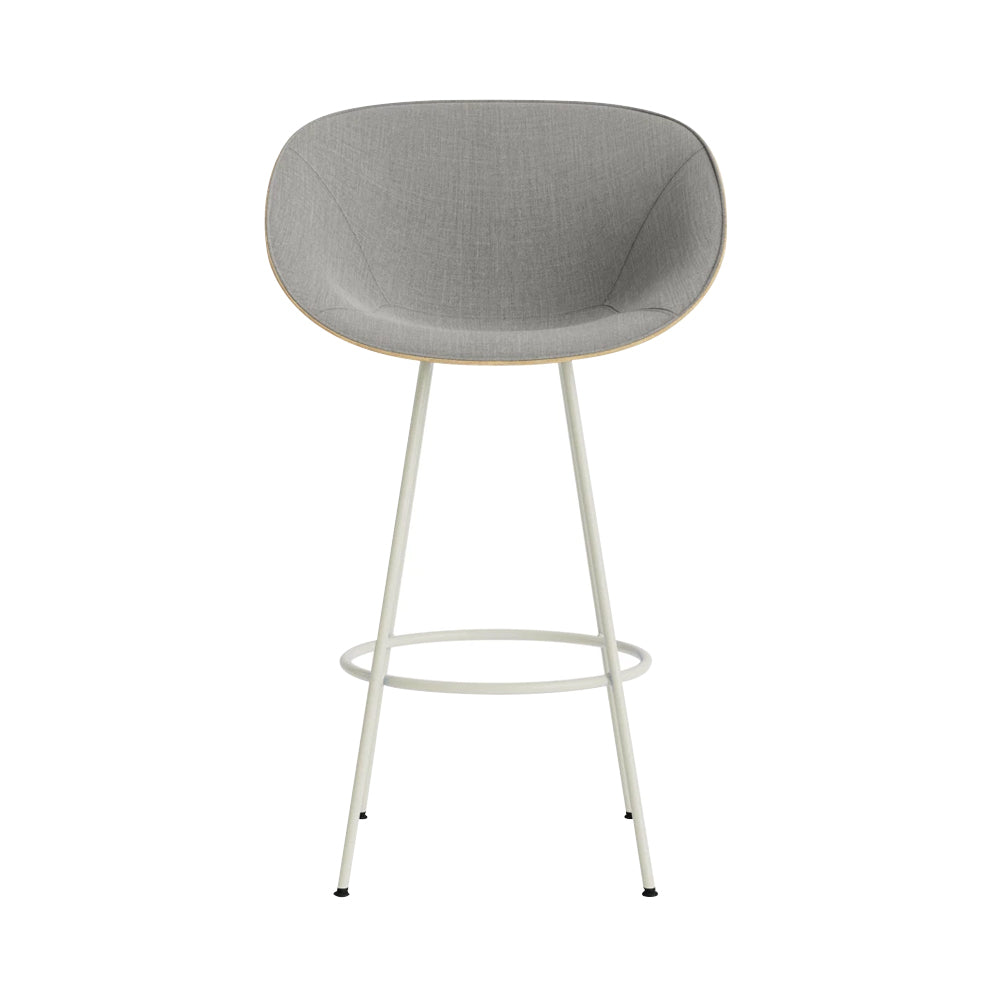 Mat Bar + Counter Armchair: Front Upholstered + Bar + Hemp + Cream