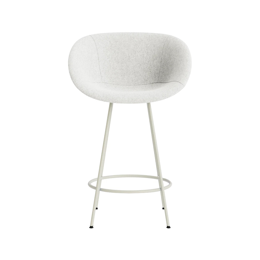 Mat Bar + Counter Armchair: Fully Upholstered + Counter + Cream