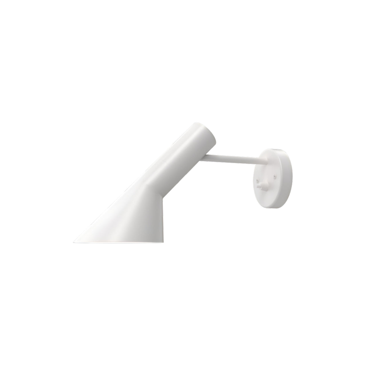 AJ Wall Lamp: White + White Switch