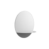 Horizon Mirror: Round + Grey
