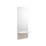 Horizon Mirror: Rectangular + Vertical + White