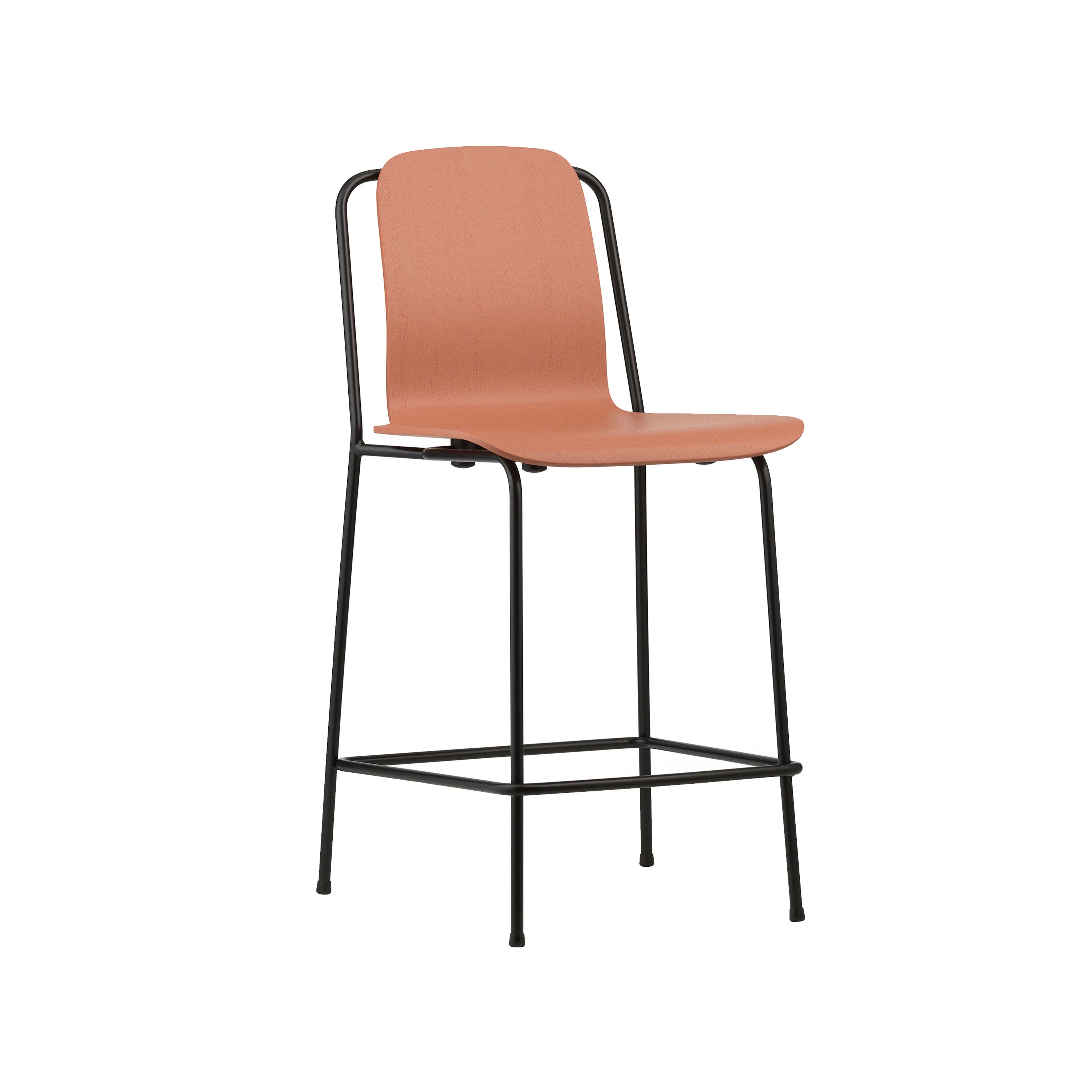 Studio Bar + Counter Chair: Counter + Brown