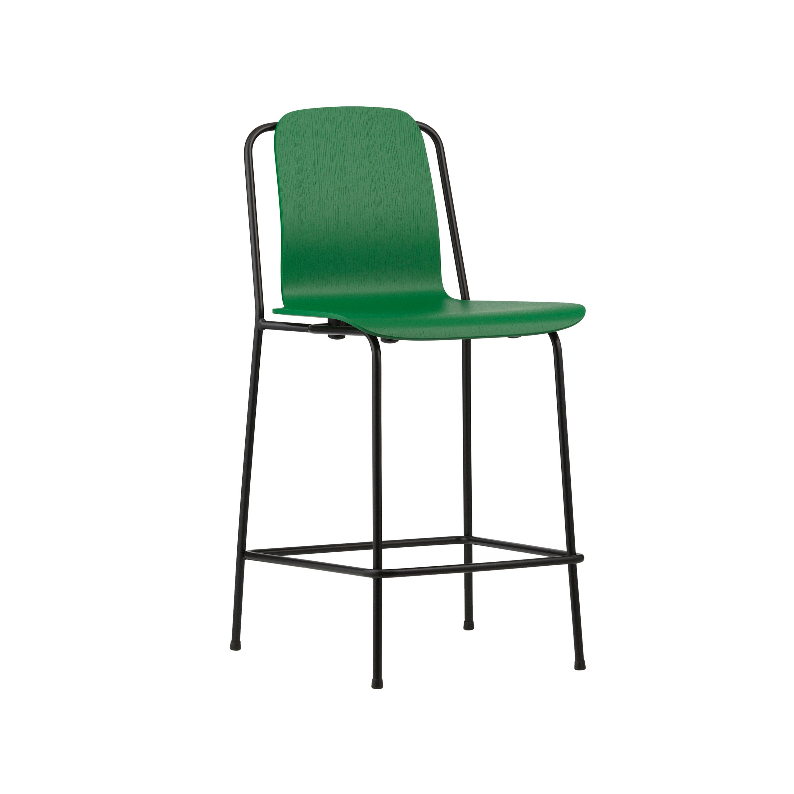 Studio Bar + Counter Chair: Counter + Green