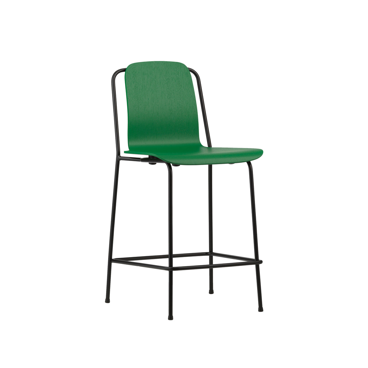 Studio Bar + Counter Chair: Counter + Green