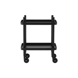 Block Table Cart: Black