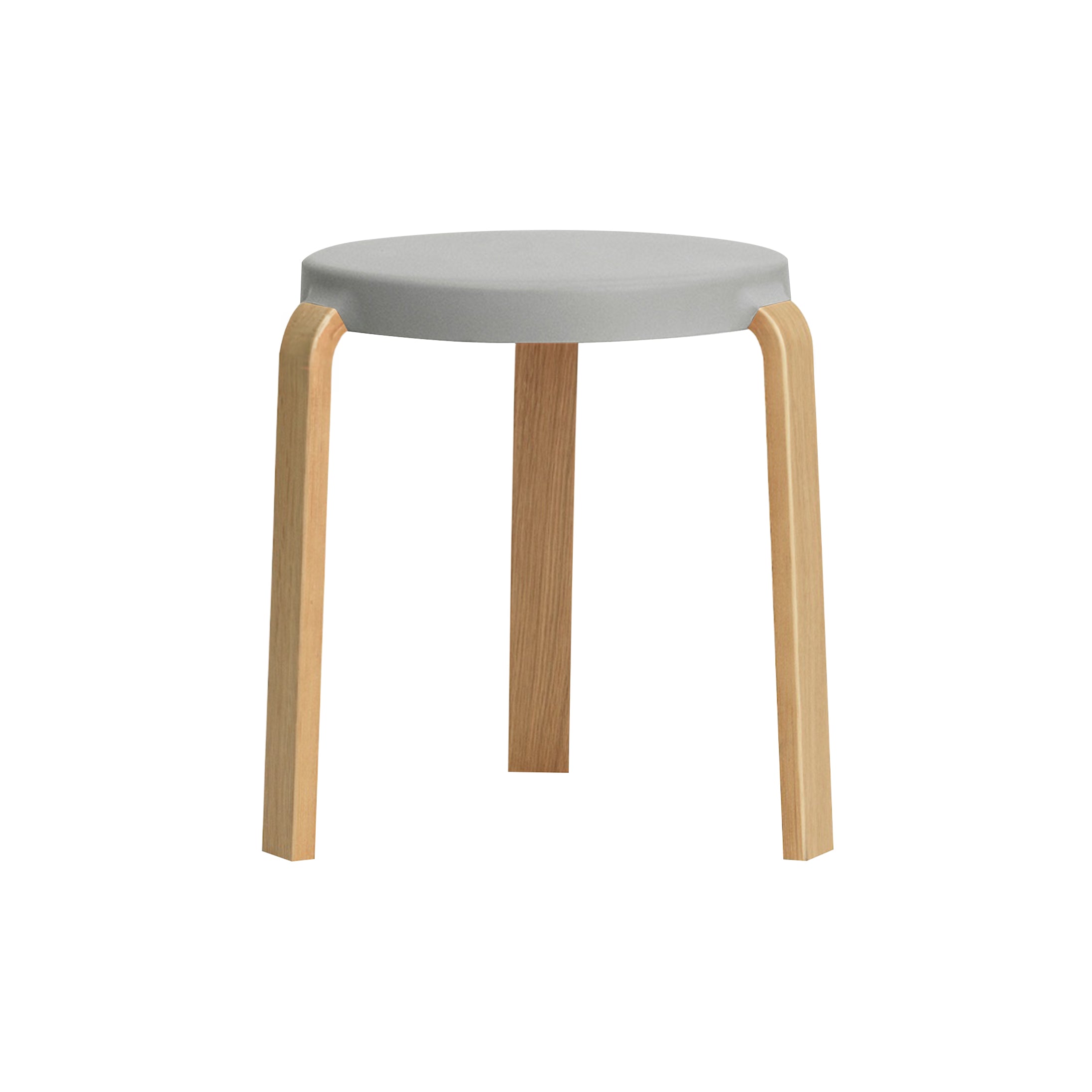 Tap Stool: Oak + Grey
