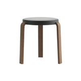 Tap Stool: Walnut + Black