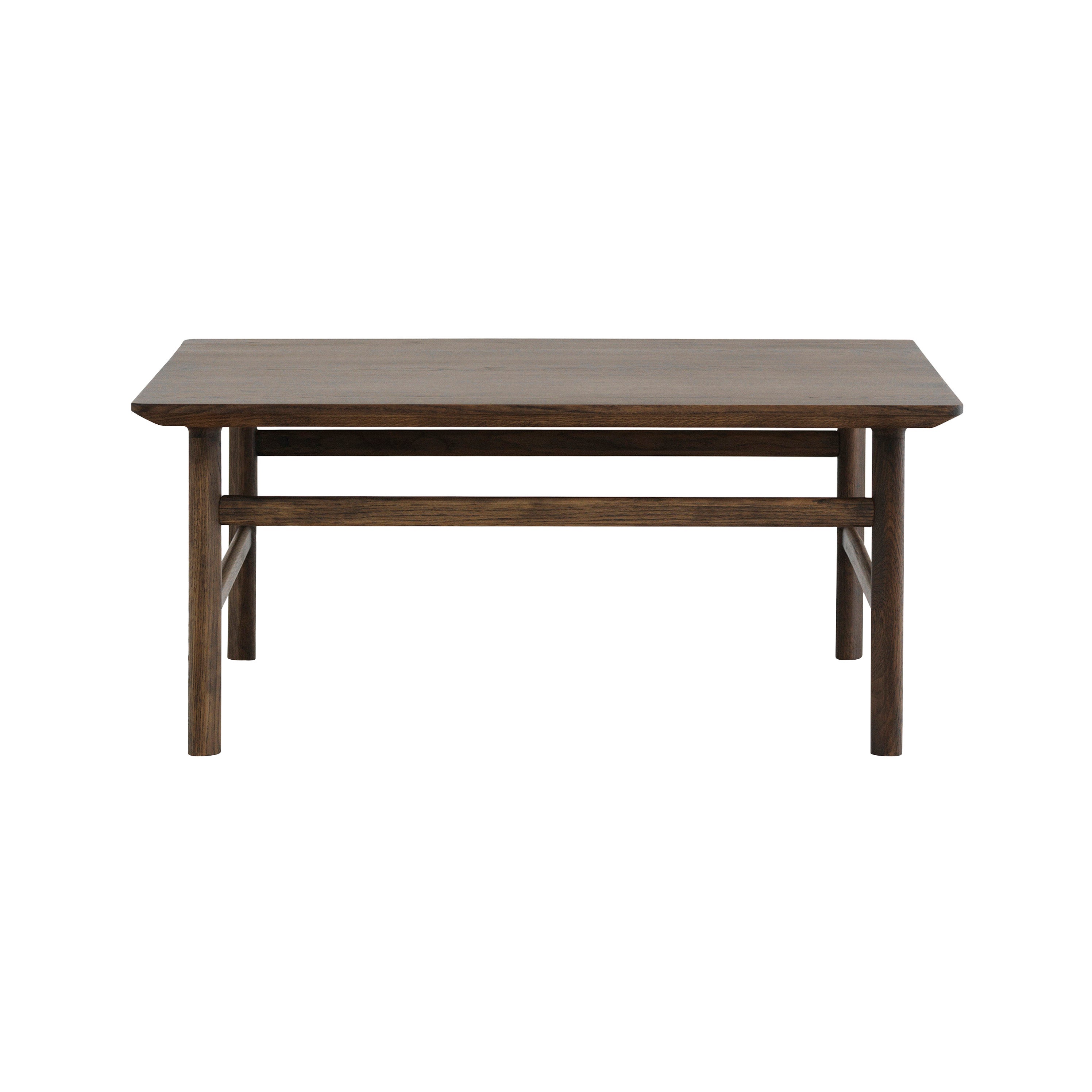 Grow Square Coffee Table: Smoked Oak