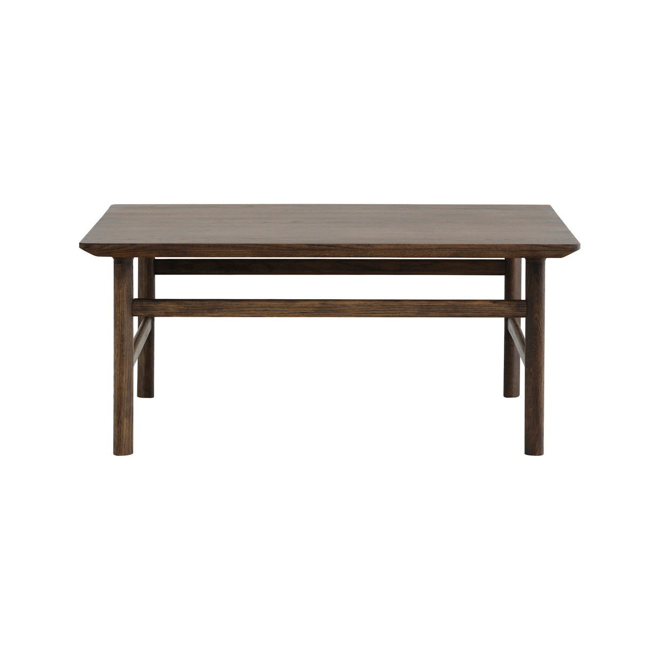 Grow Square Coffee Table: Smoked Oak