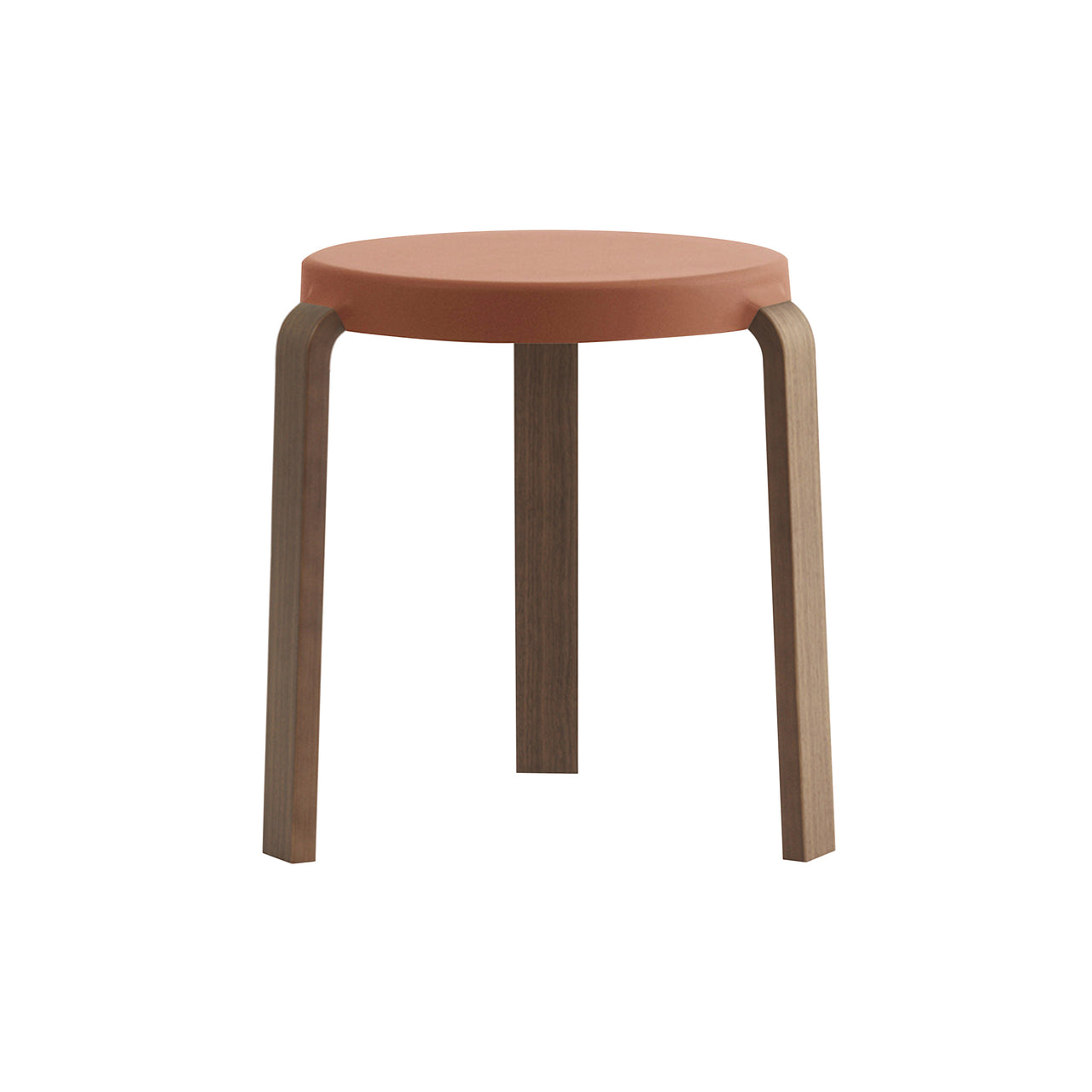 Tap Stool: Walnut + Caramel