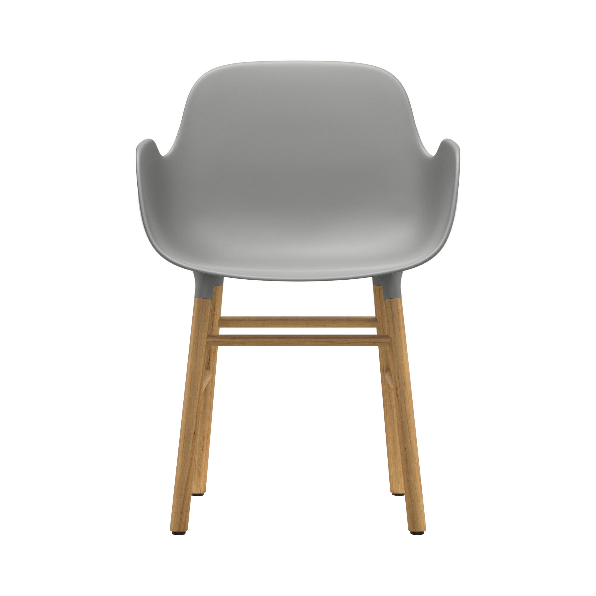 Form Armchair: Walnut or Oak Legs