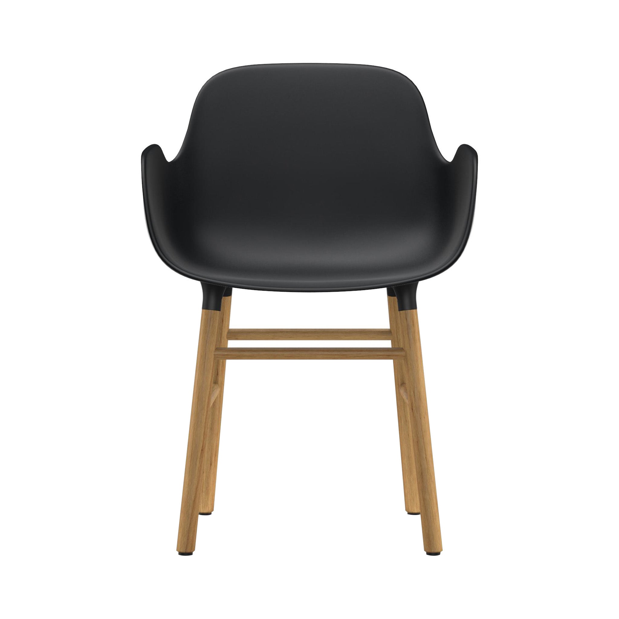 Form Armchair: Walnut or Oak Legs