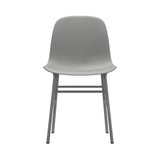 Form Chair: Steel + Grey