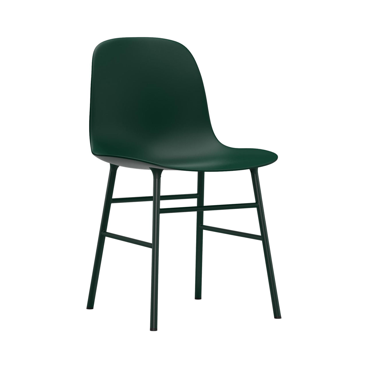 ダイニングチェア normann  armchair steel green Form Chair: Steel | Buy Normann Copenhagen online at A+R