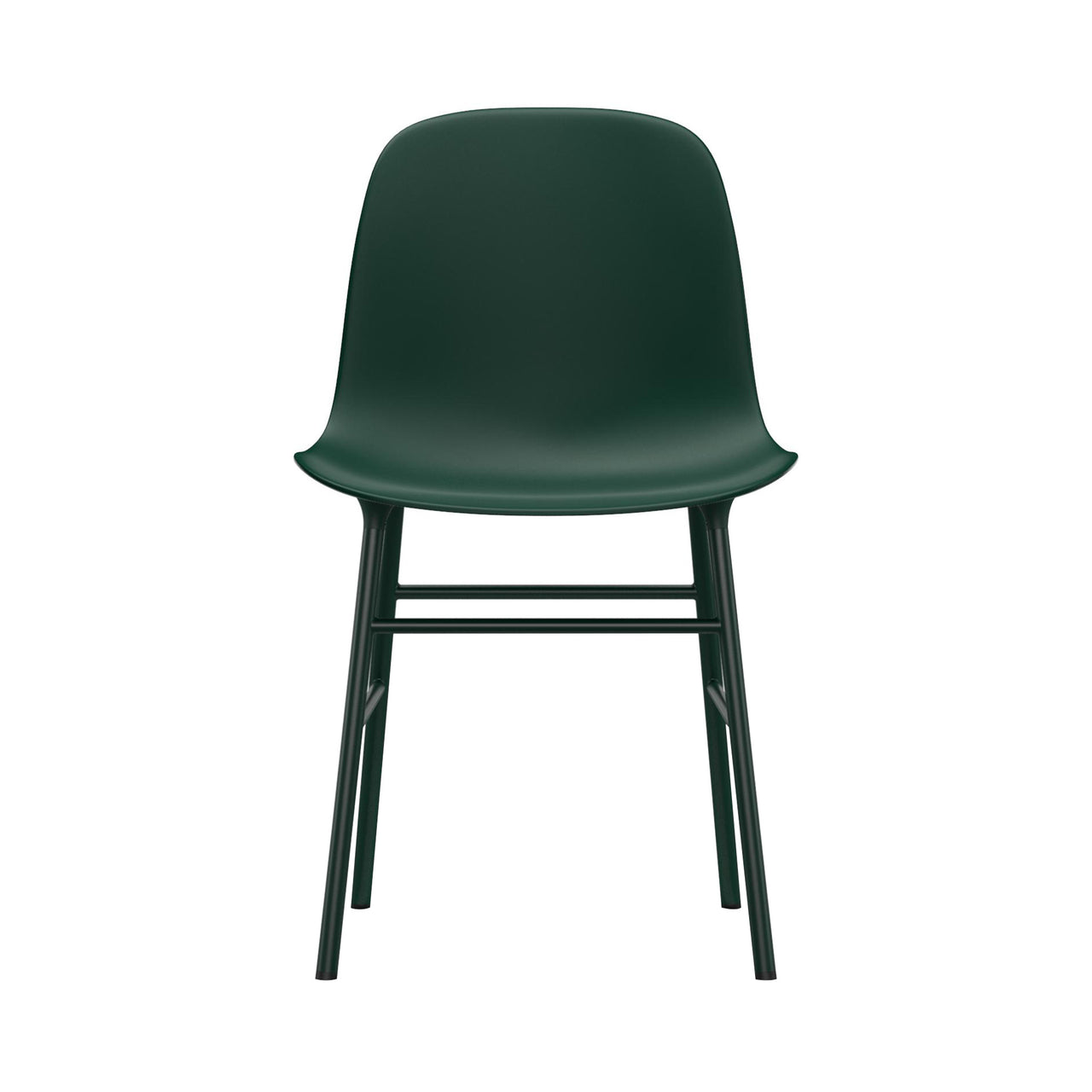 Form Chair: Steel + Green