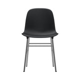 Form Chair: Chrome + Black