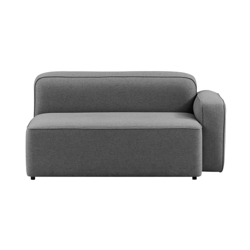 Rope Modular Sofa: Modules + Armrest - Right + Wide