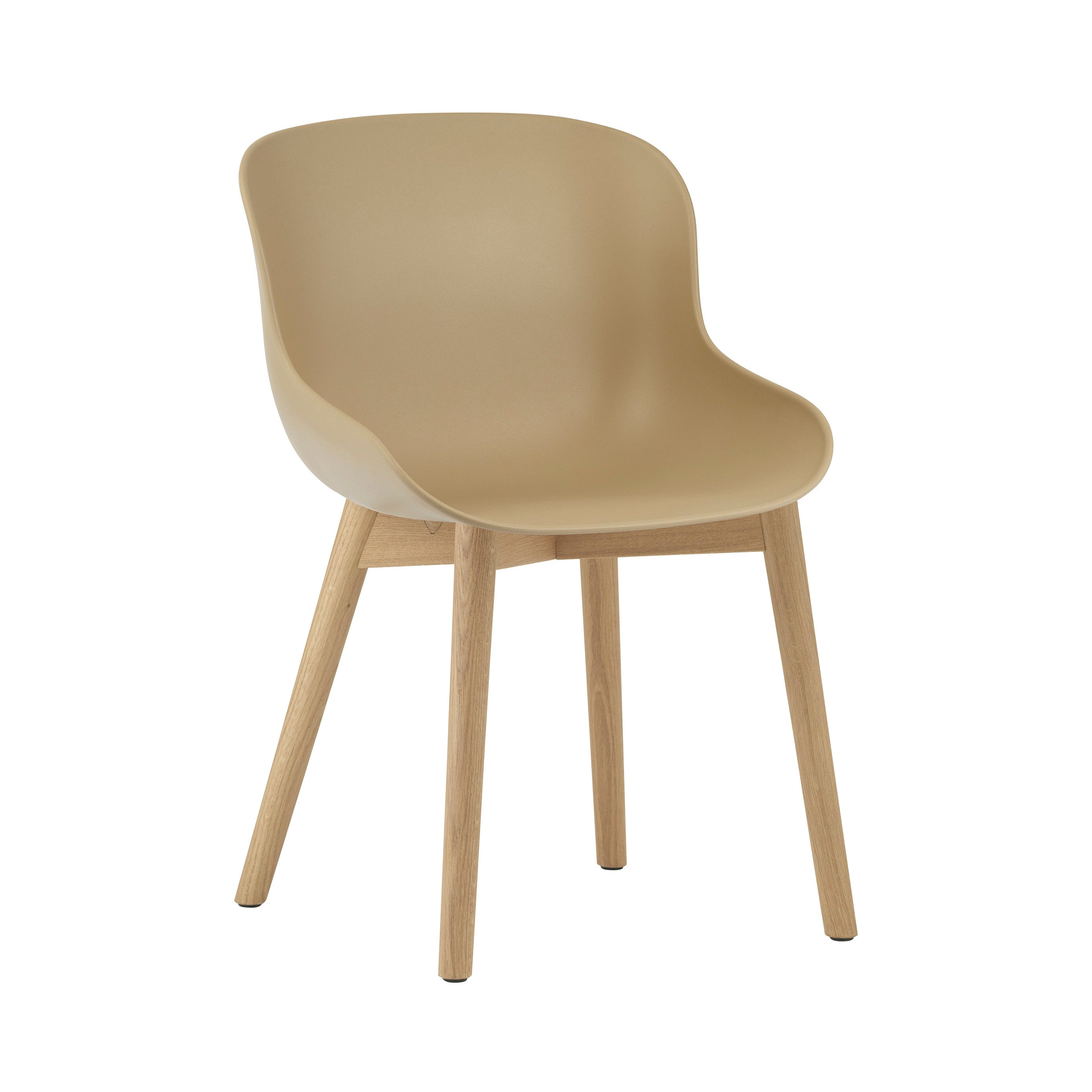Hyg Chair: Wood Base + Sand + Oak