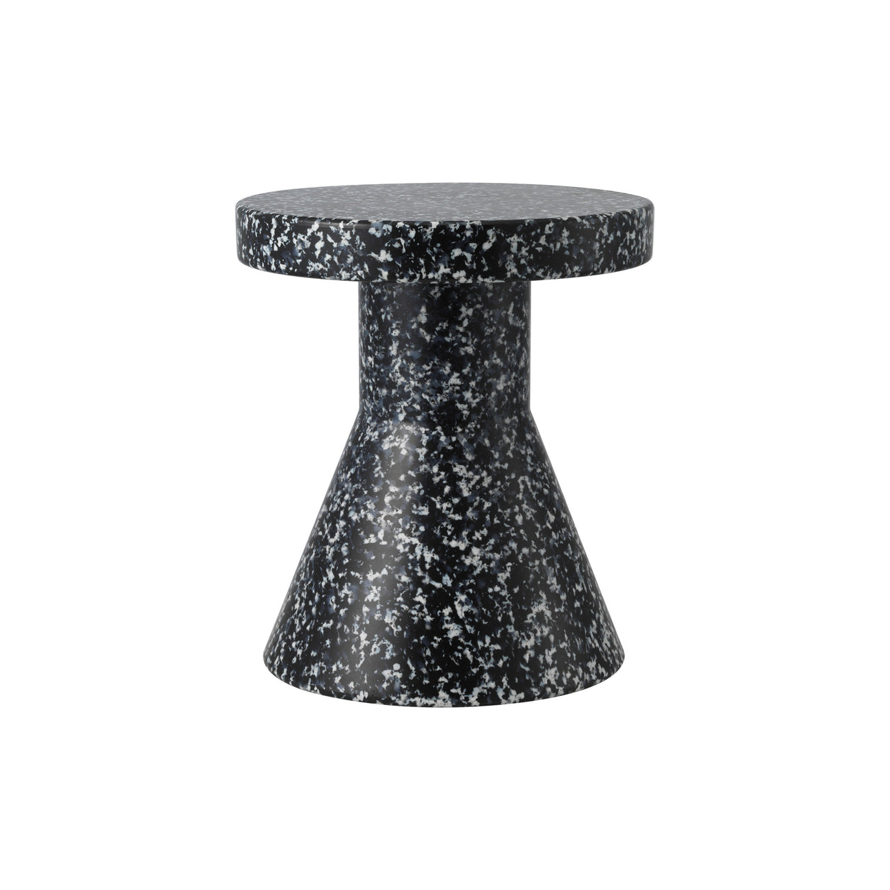 Bit Stool: Cone + Black + White