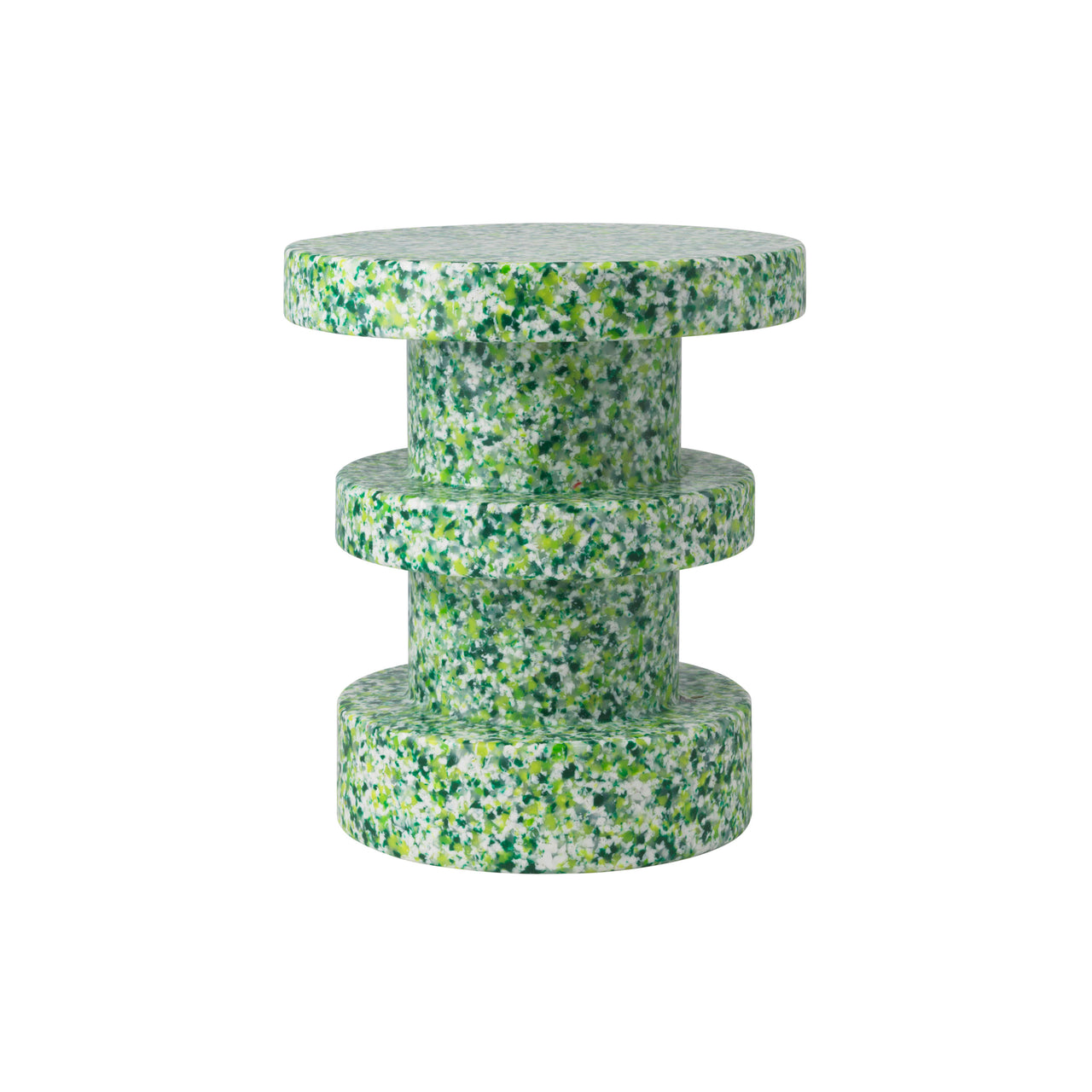 Bit Stool: Stacking + Green