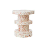 Bit Stool: Stacking + White