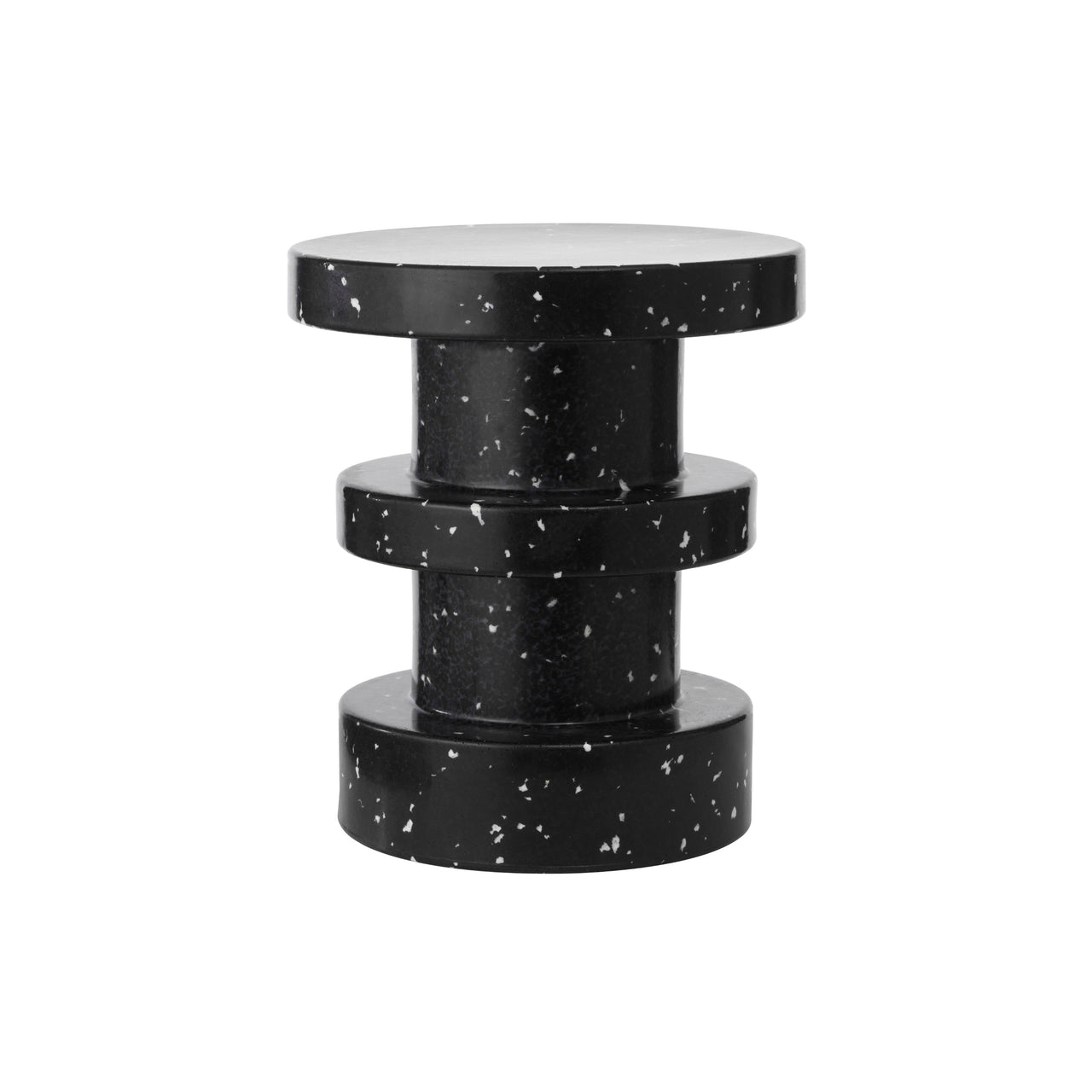 Bit Stool: Stacking + Black