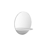 Horizon Mirror Collection: Round + Stainless Steel