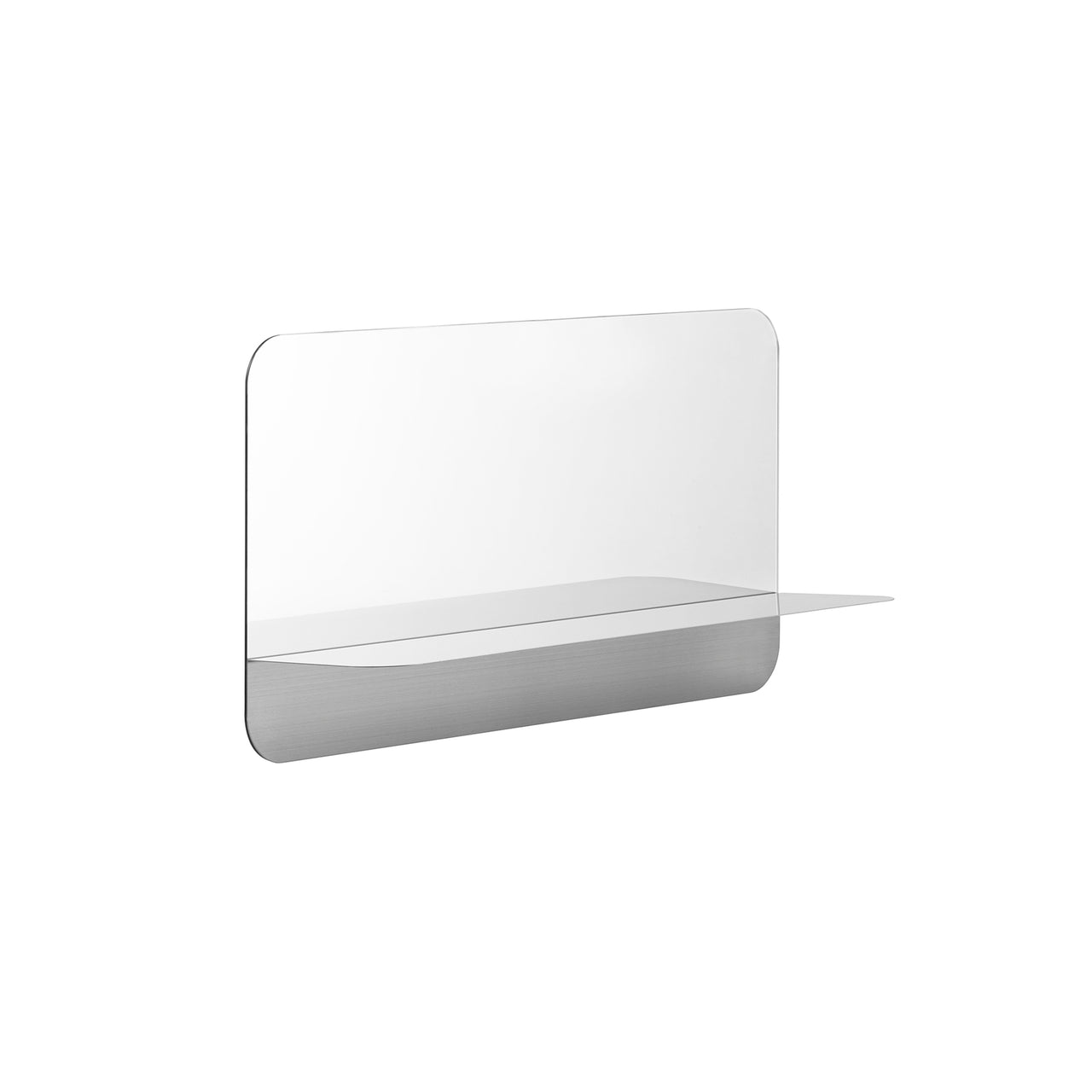 Horizon Mirror: Rectangular + Horizontal + Stainless Steel